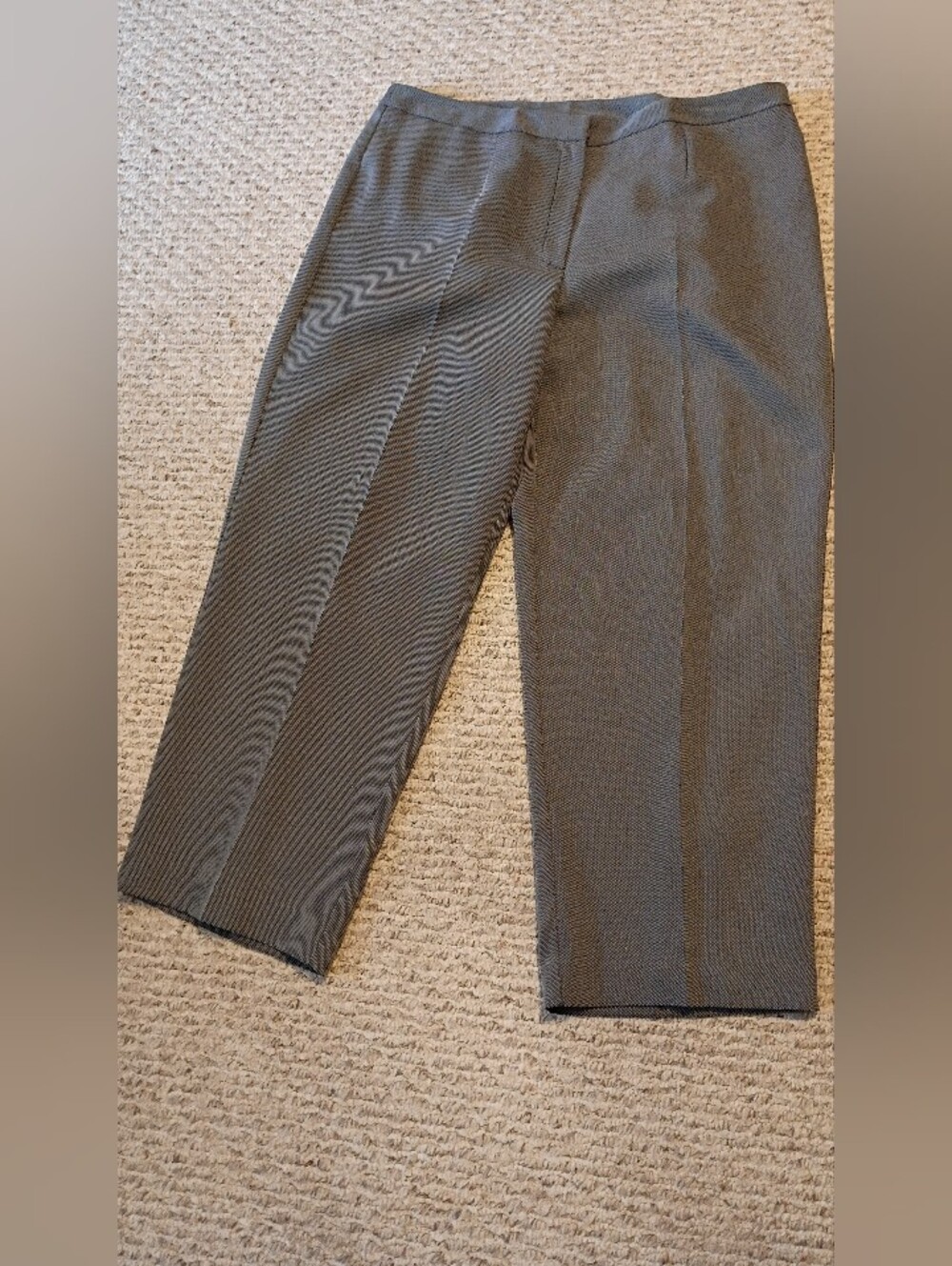 villager Men's Gray Dress Pants - Straight Leg